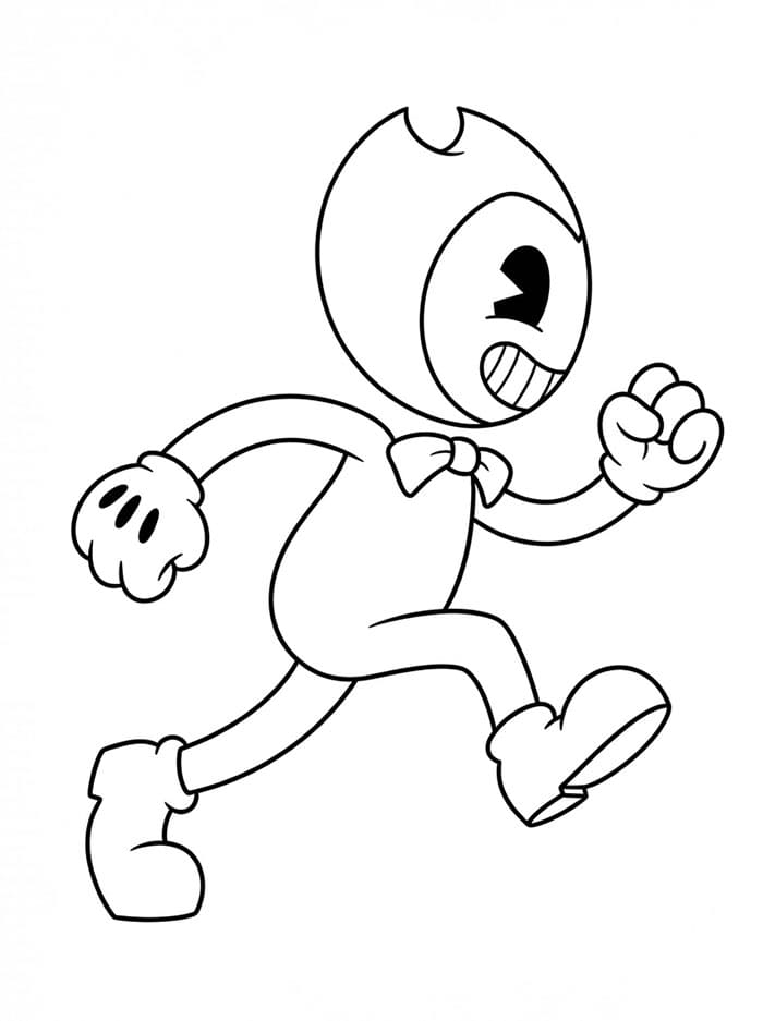 Bendy løper fargelegging
