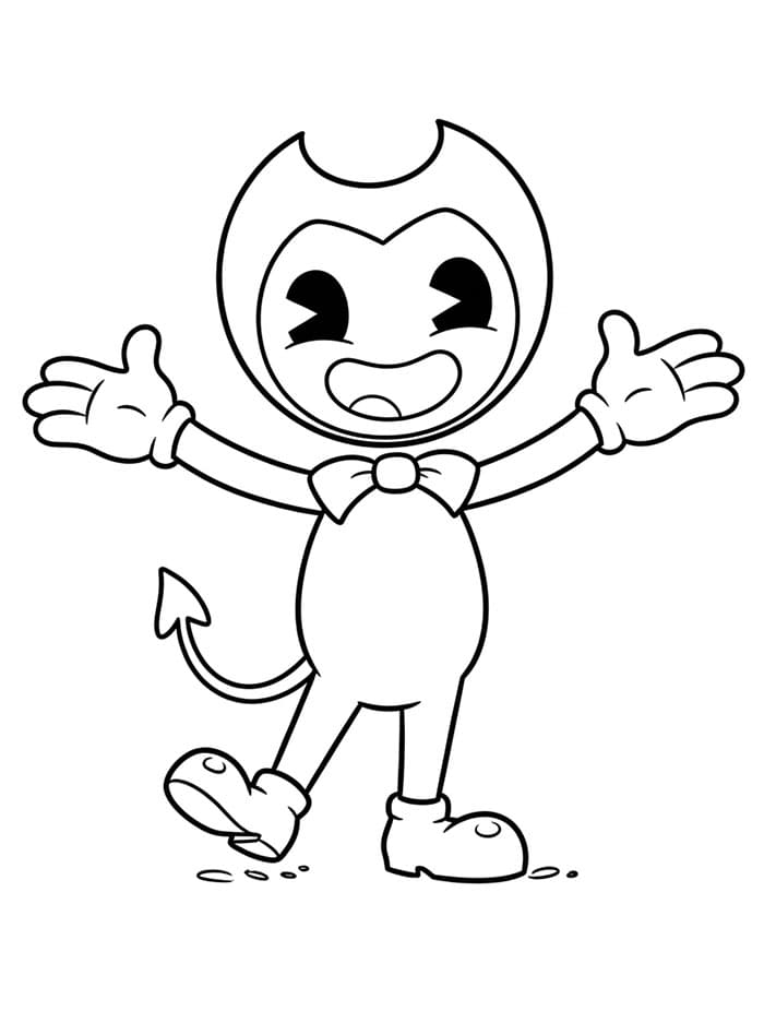 Bendy morsom fargelegging