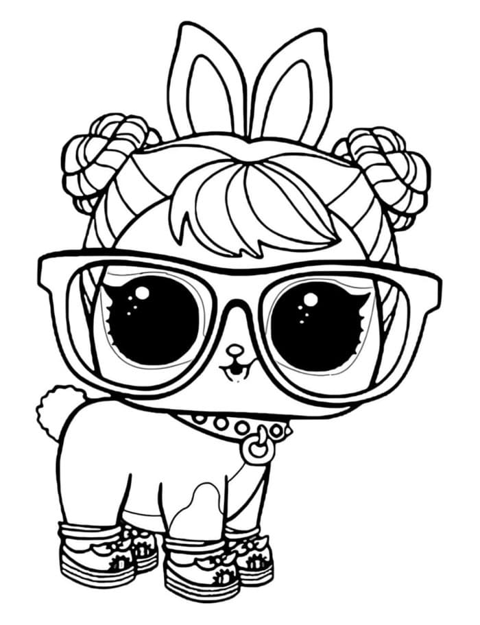 Bon Bon Bunny Hop Hop LOL Pets fargelegging