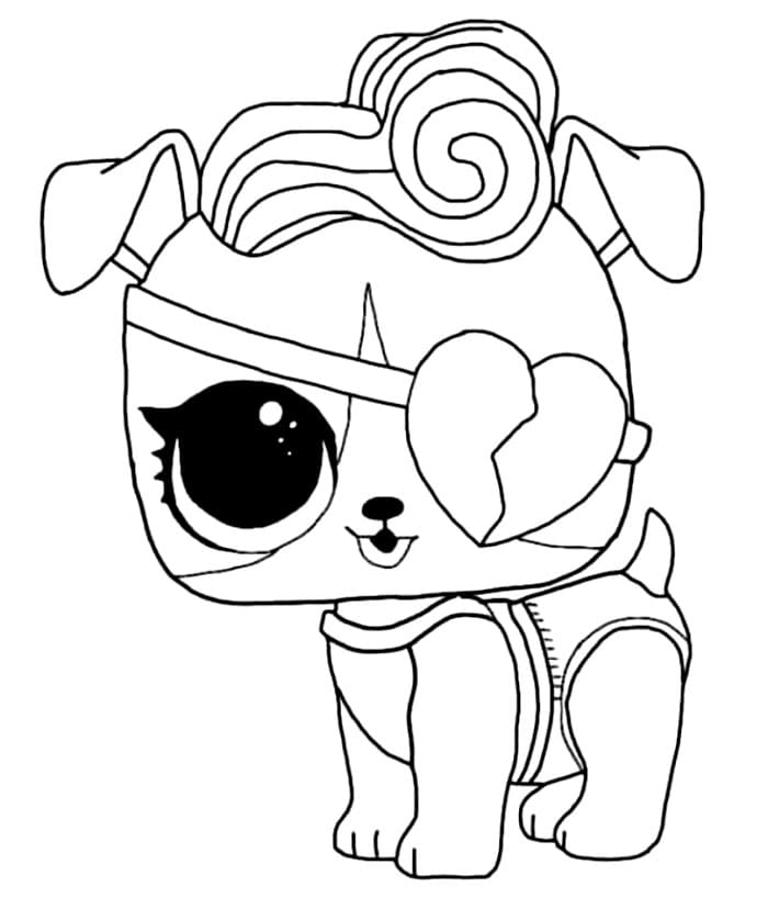 Doggie Stardust LOL Pets fargelegging
