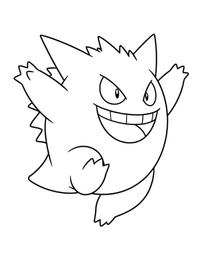 Gengar hopper fargelegging