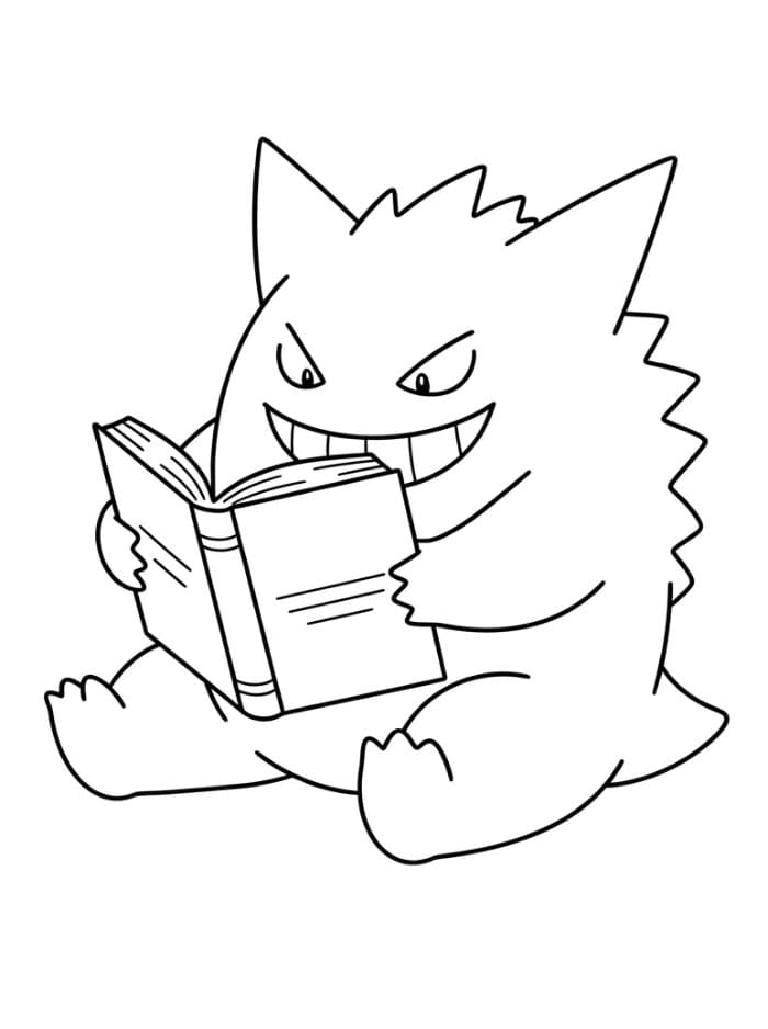 Gengar leser fargelegging
