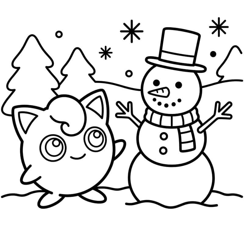 Jigglypuff er veldig sint fargelegging