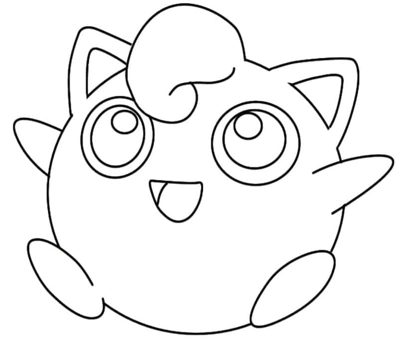 Jigglypuff spiser fargelegging