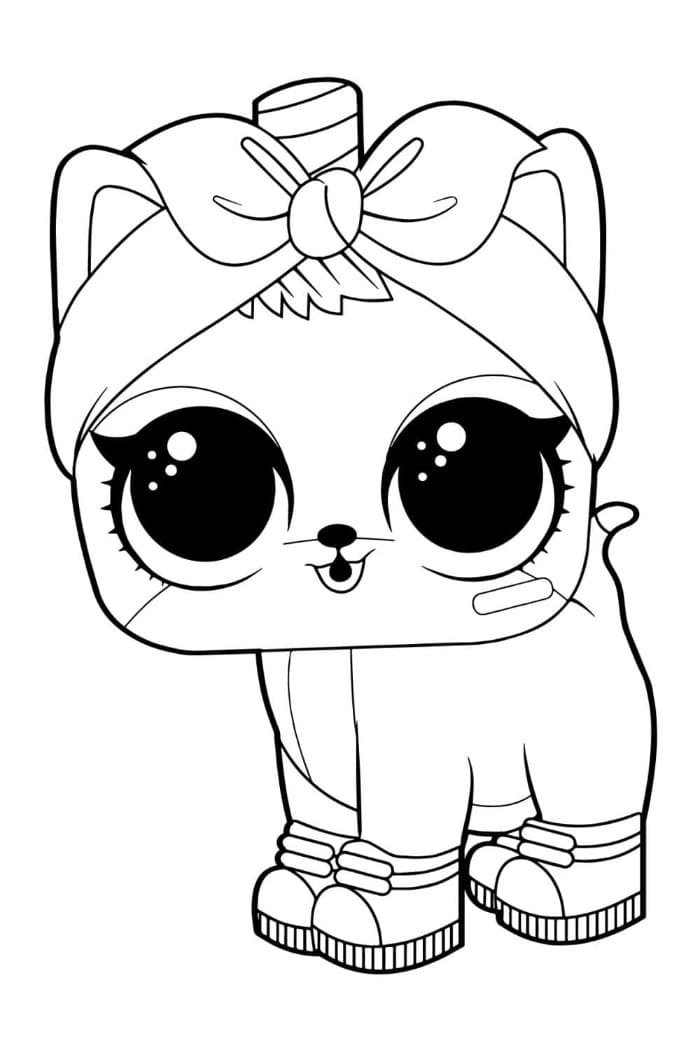 Kattarbeider LOL Pets fargelegging