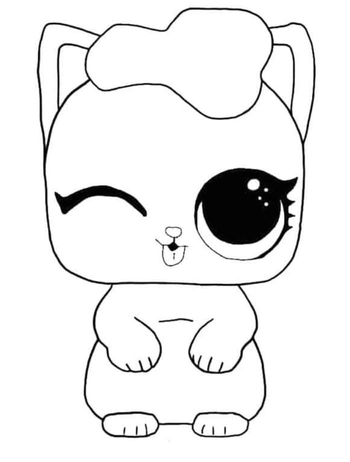Kattungen LOL Pets fargelegging