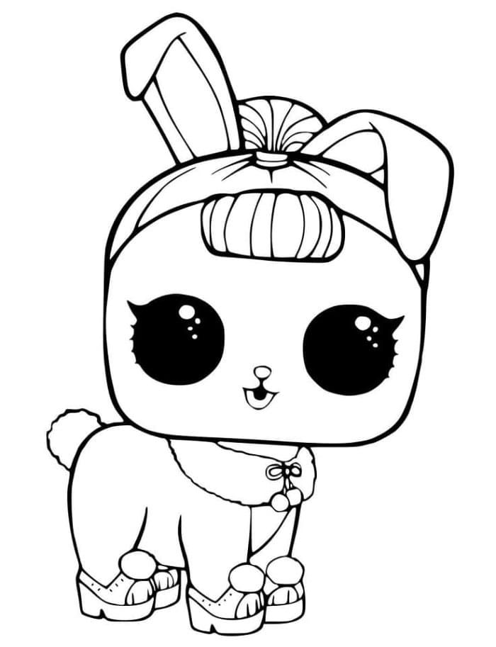 Krystallkanin LOL Pets fargelegging