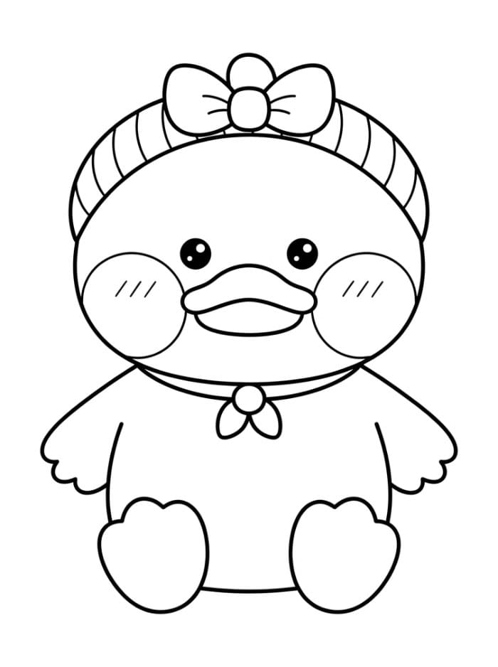 Lalafanfan Duck chibi fargelegging