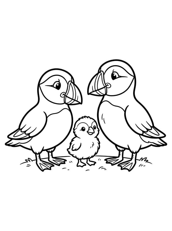 Lunder Familie fargelegging