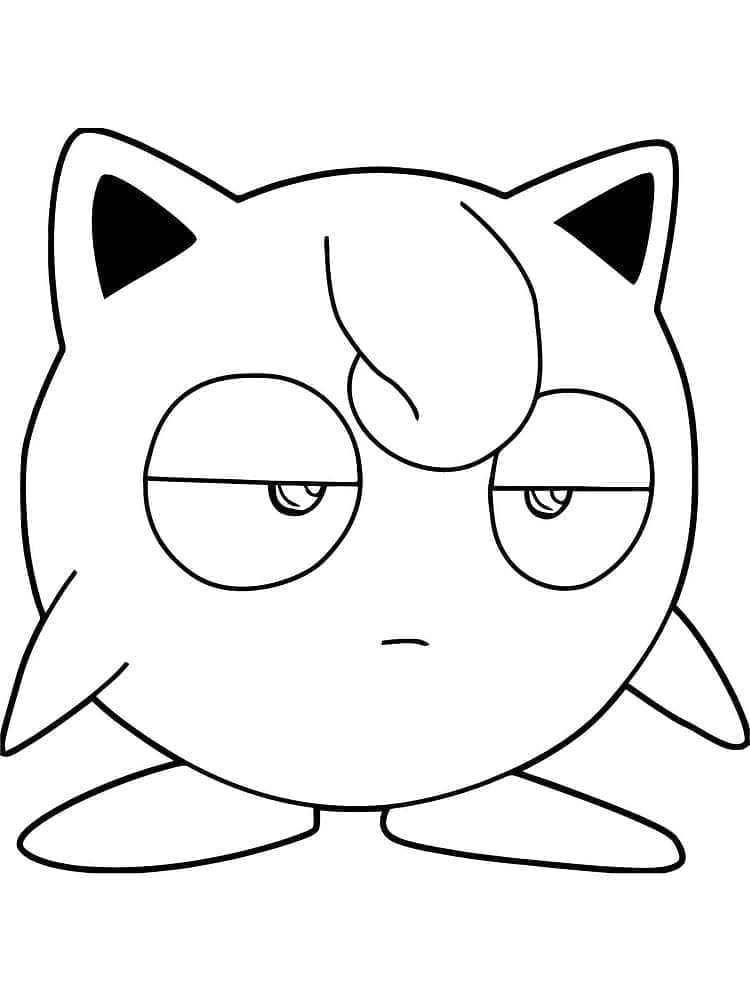 Søt Jigglypuff fargelegging