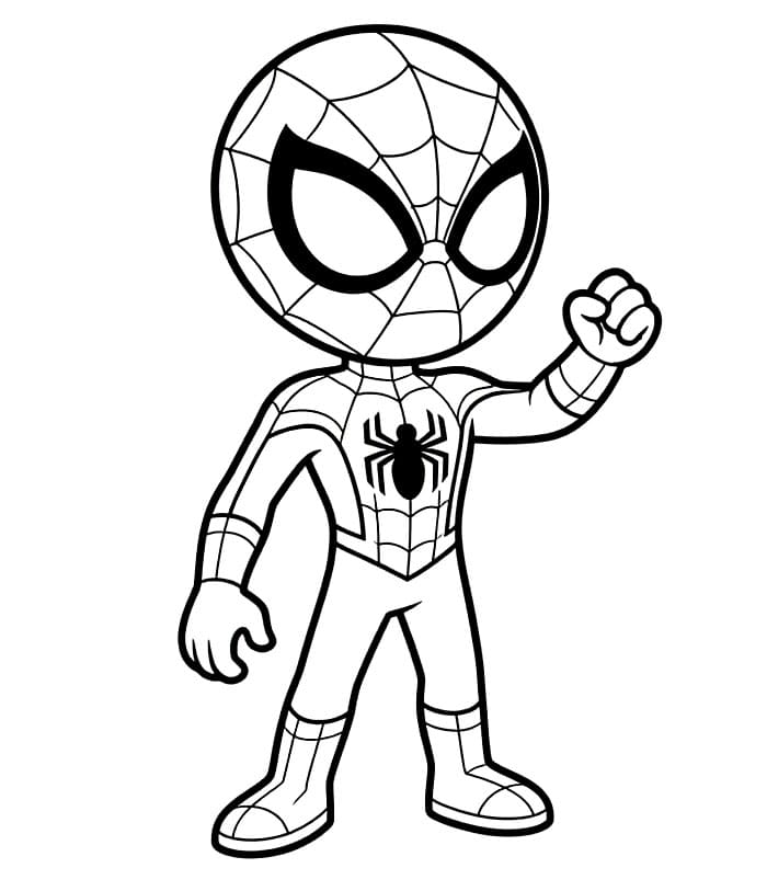 Spidey stativ fargelegging