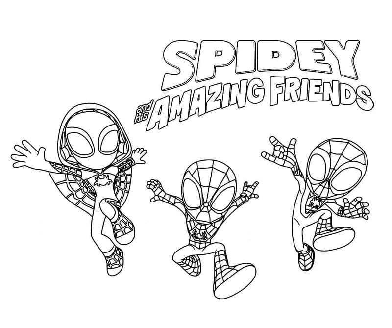 TRACE-E fra Spidey fargelegging
