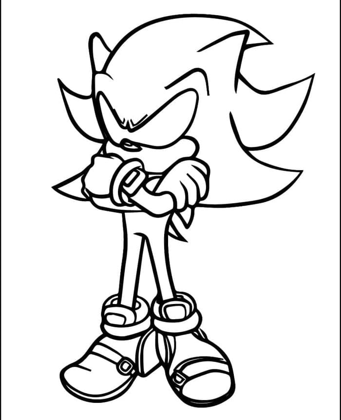 Bilde Dark Sonic fargelegging