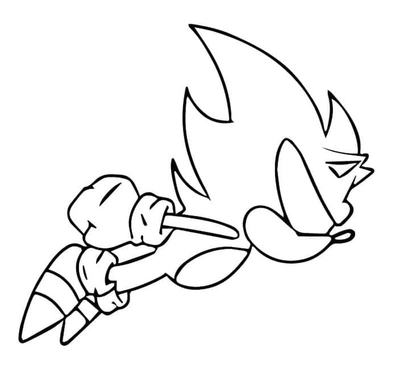 Dark Sonic er ikke glad fargelegging