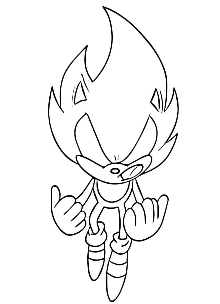 Dark Sonic er sterk fargelegging