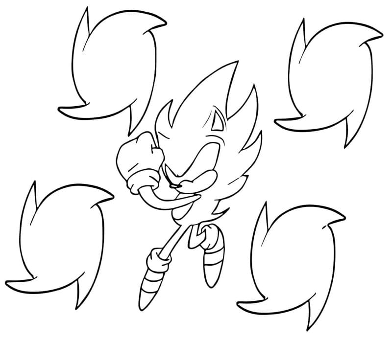Dark Sonic er tilbake fargelegging