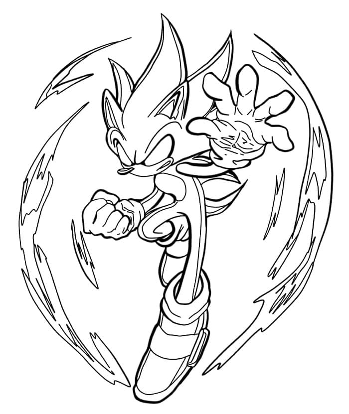 Dark Sonic fantasi fargelegging
