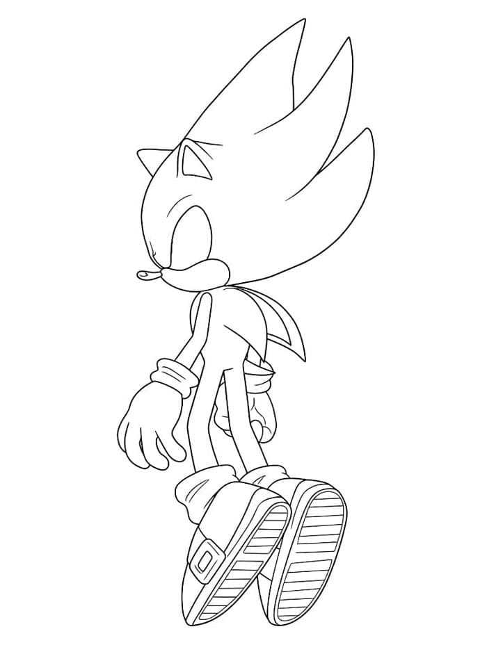 Dark Sonic flyr høyt fargelegging