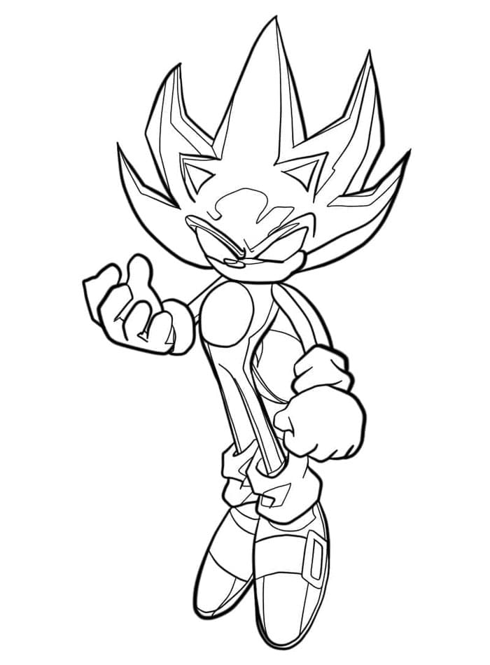 Dark Sonic gratis fargelegging