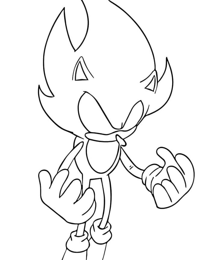 Dark Sonic gratis for barn fargelegging