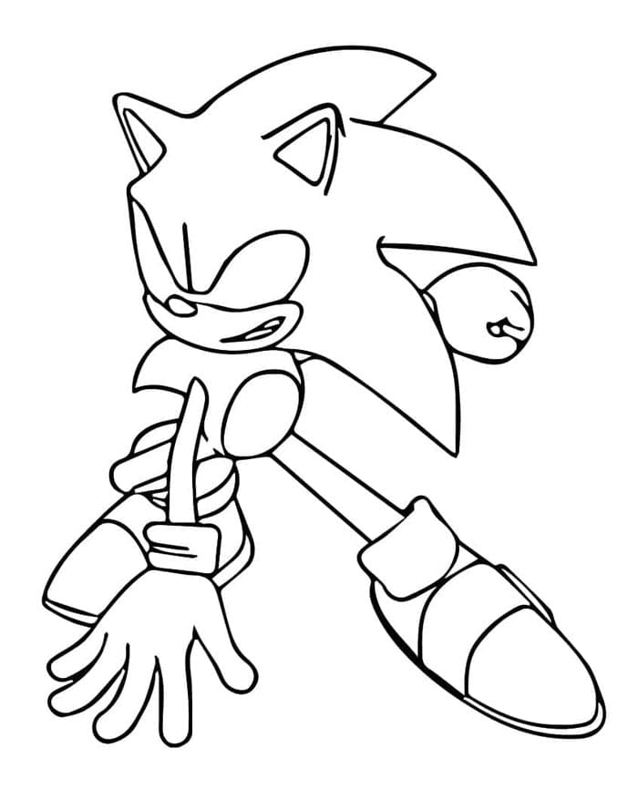 Dark Sonic krysser armene fargelegging