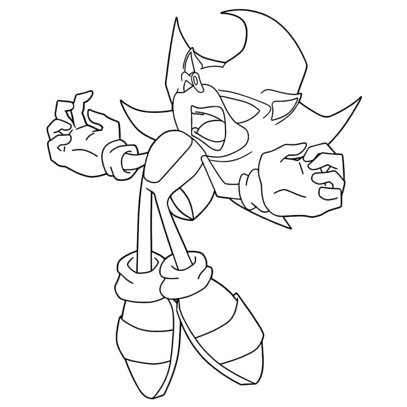 Dark Sonic sinne fargelegging