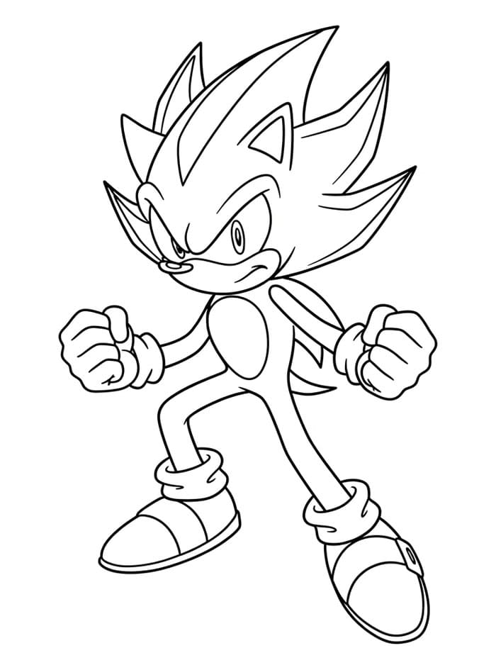 Dark Sonic sint fargelegging