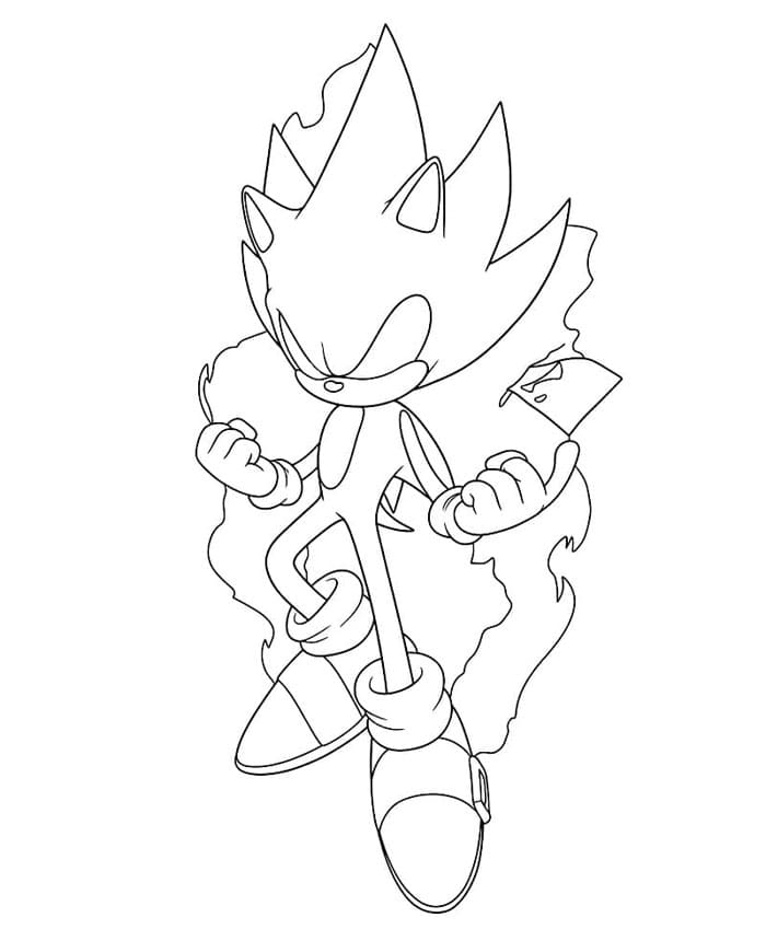 Dark Sonic sterk fargelegging