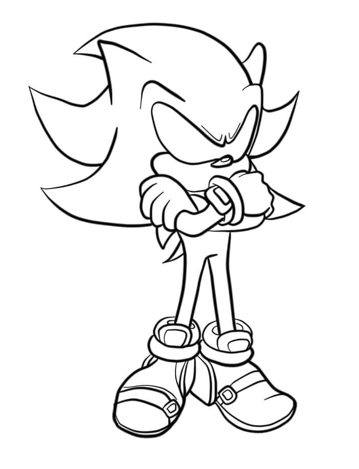 Enkel Dark Sonic fargelegging