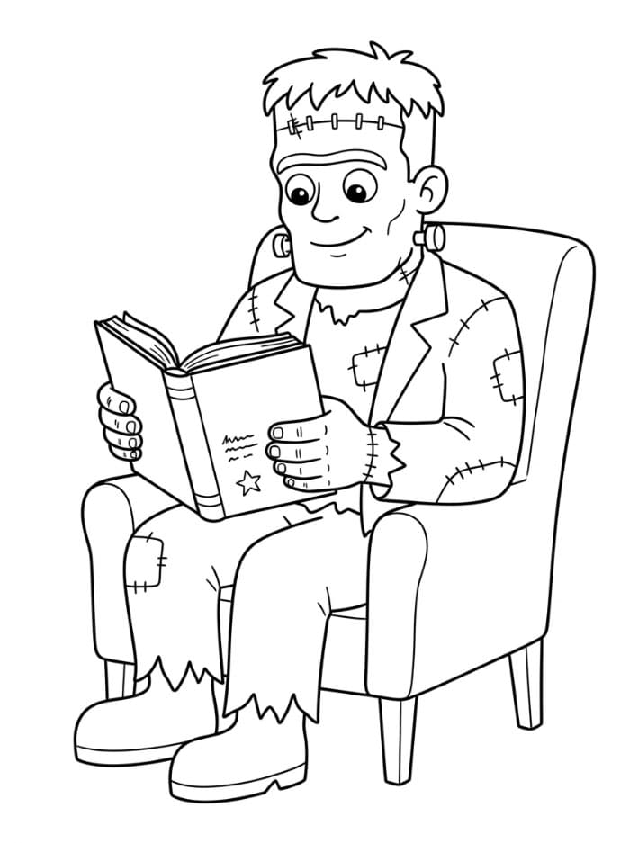 Frankenstein leser fargelegging