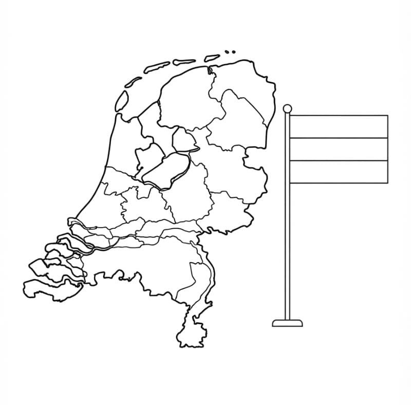 Nederland fargelegging