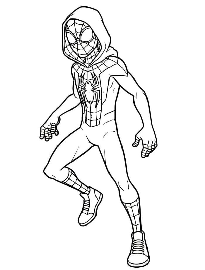 Miles Morales Fargelegging