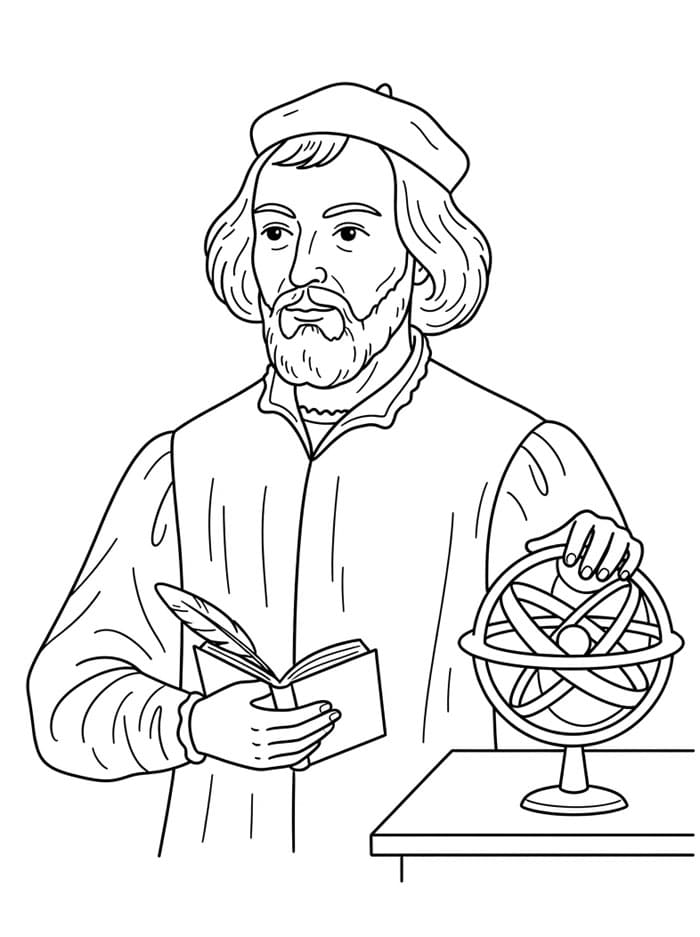 Nikolaus Kopernikus fargelegging