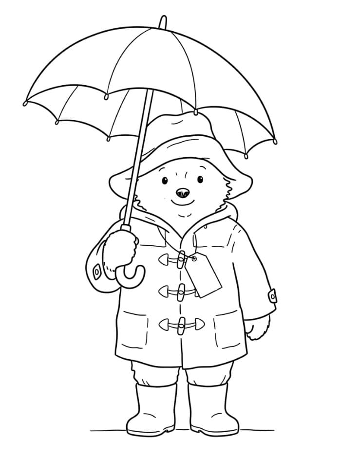Paddington holder paraply fargelegging