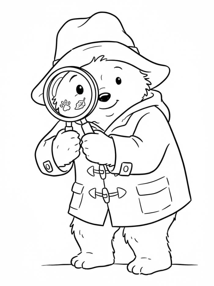 Paddington ser fargelegging