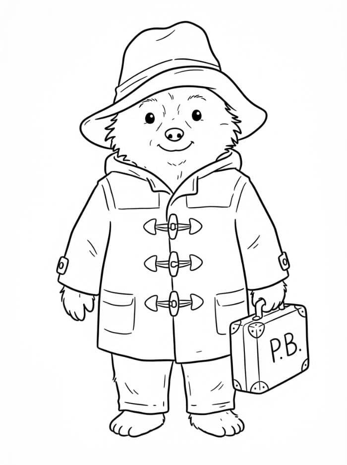 Paddington står fargelegging