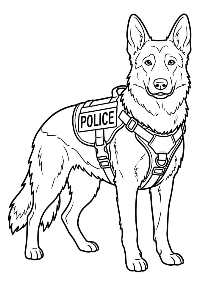 Politischäferhund fargelegging