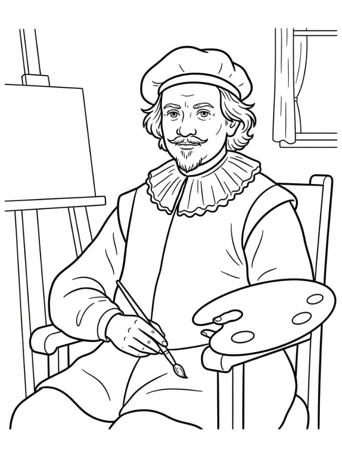 Rembrandt fargelegging