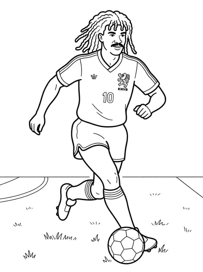 Ruud Gullit fargelegging