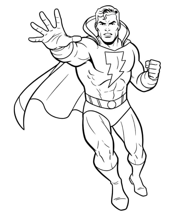 Shazam grep tak i fargelegging