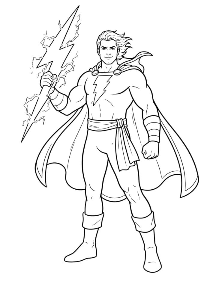 Shazam holder et lyn fargelegging