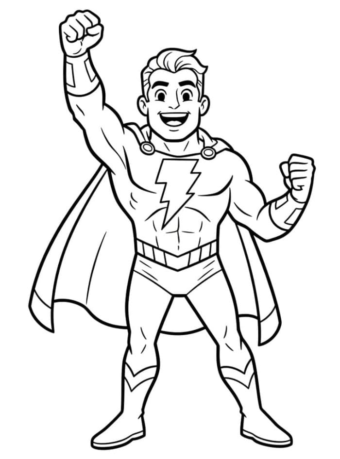 Shazam jublet fargelegging