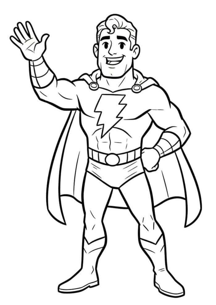 Shazam vinket fargelegging