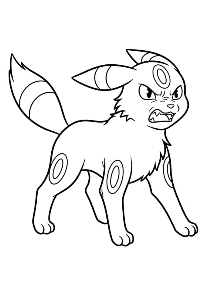 Sint Umbreon fargelegging