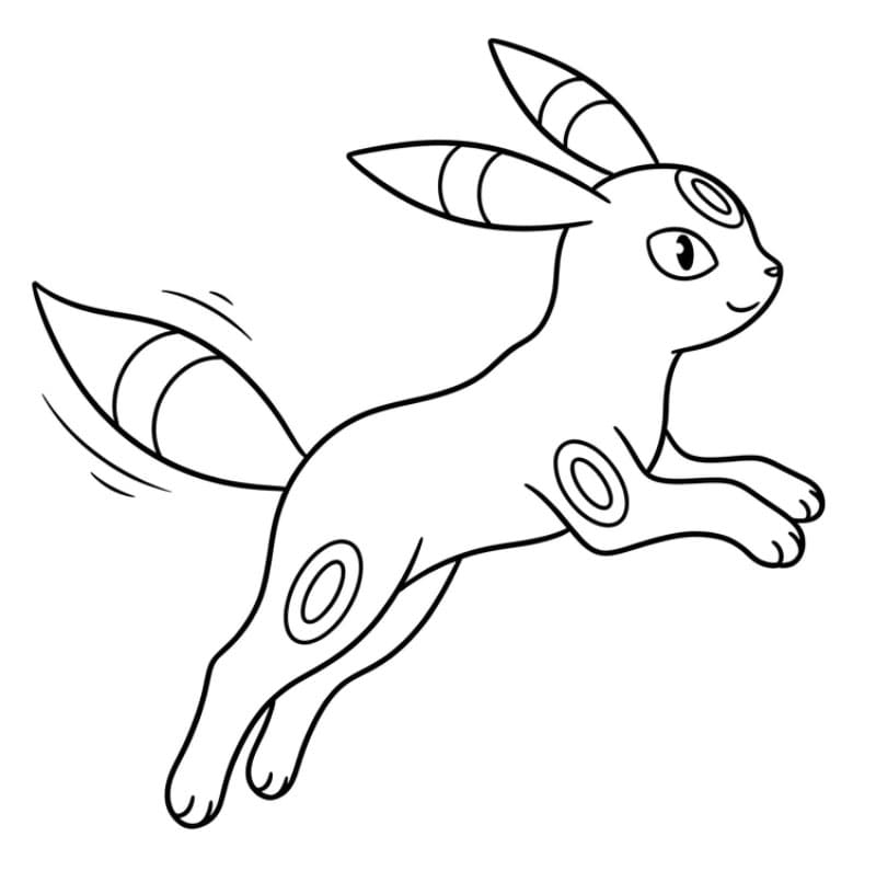 Umbreon hopper fargelegging
