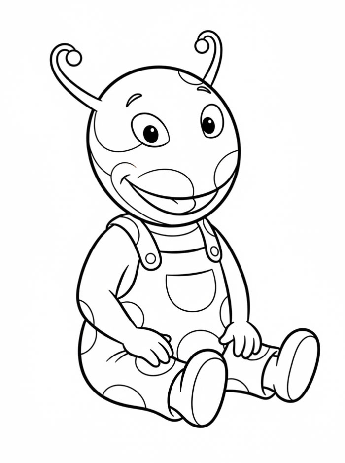 Uniqua sitter fargelegging