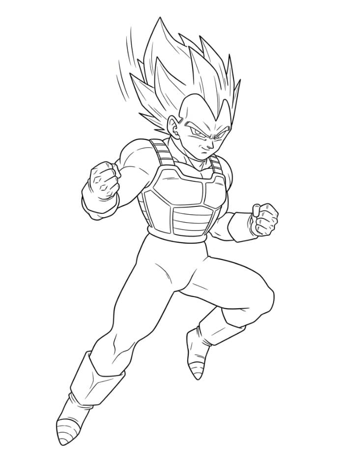 Vegeta Hopper fargelegging