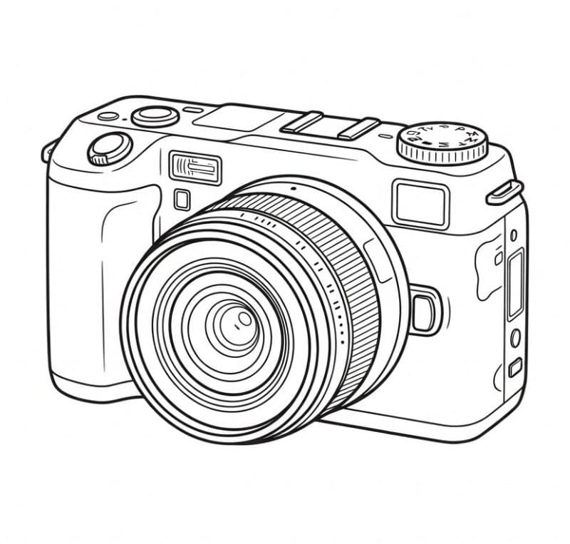 Digitalkamera fargelegging
