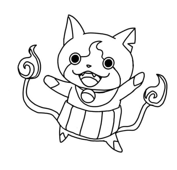 Fri Jibanyan fargelegging