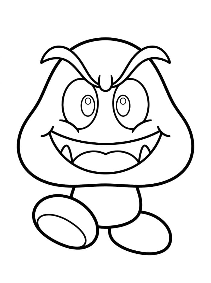 Glad Goomba fargelegging